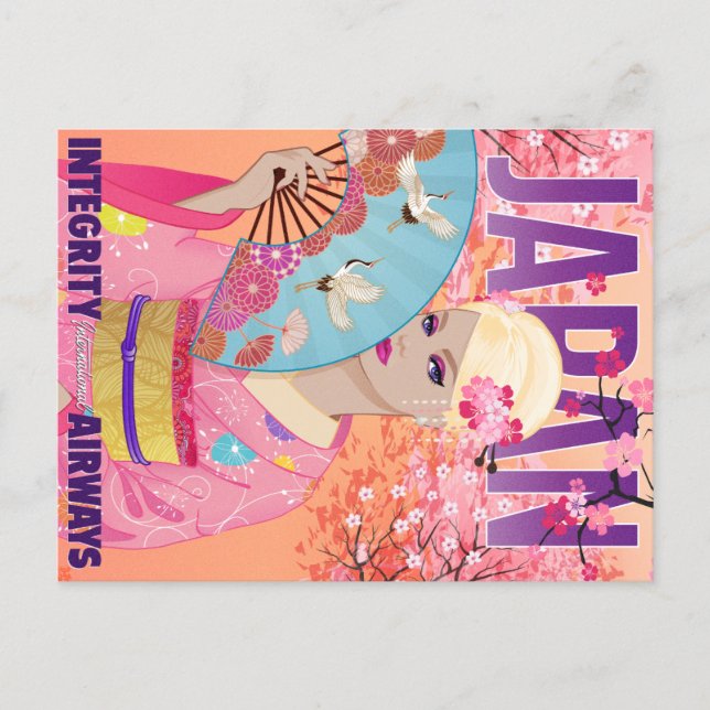 Joyful in Japan Postcard (Front)