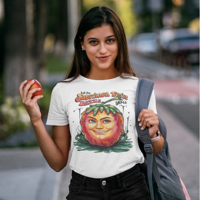 Joyful Jabuticaba: A Sweet Smiling Surprise T-Shirt (Creator Uploaded)