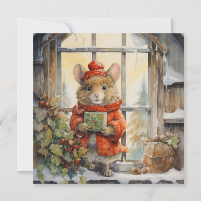 Joyful Jingles: Seasons Greetings Holiday Card (Front)