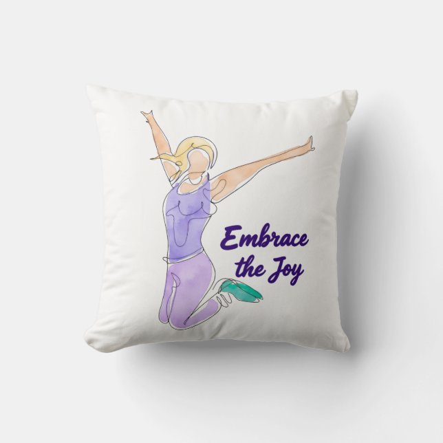 Joyful Jump Cushion (Front)