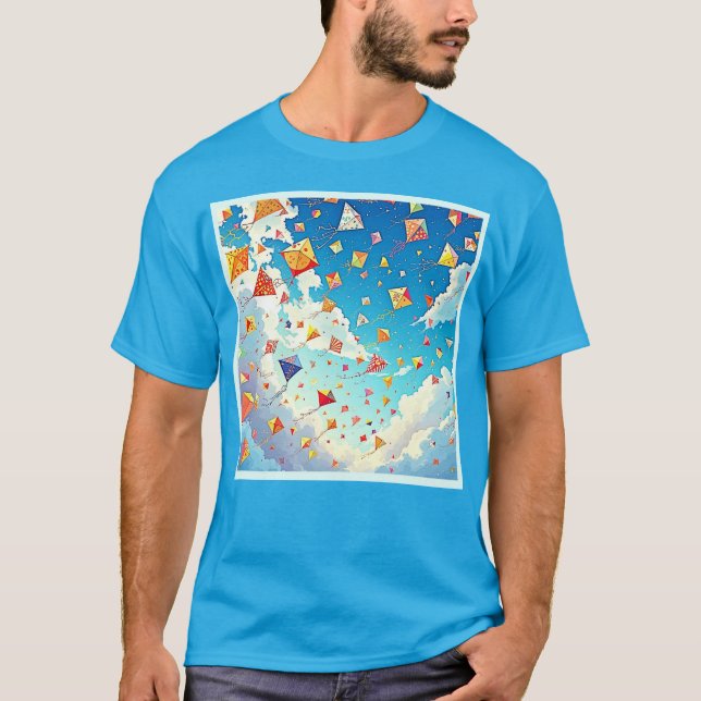 Joyful Kites Soaring High T-Shirt (Front)