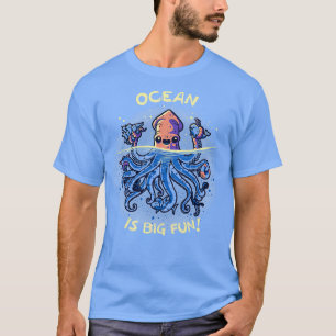 Joyful Kraken  T-Shirt