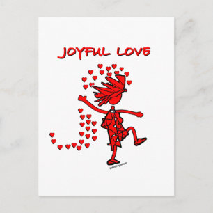 Joyful Love Postcard