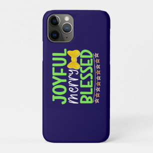 Joyful Merry Blessed-81053 Paper Coaster Case-Mate iPhone Case