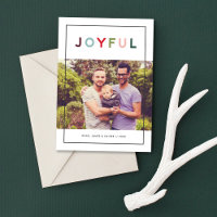 Flat Holiday Card