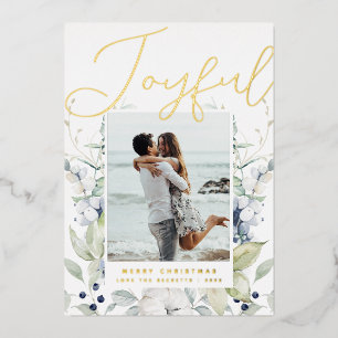 Joyful Modern Script Photo