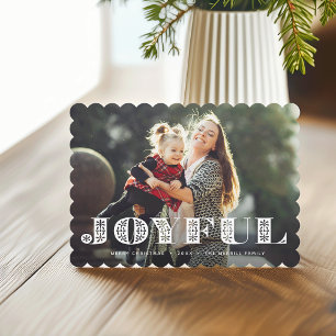 Joyful Moment   Holiday Photo Card