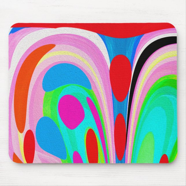 Joyful moments art mouse pad (Front)