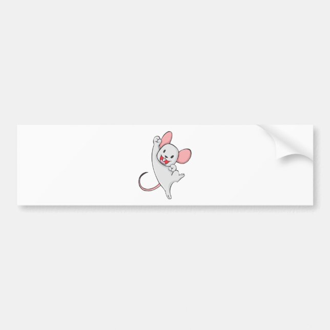 Joyful Mouse Bumper Sticker (Front)