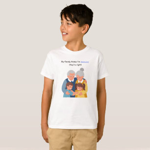 Joyful multigenerational family T-Shirt