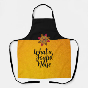 Joyful noise  apron