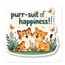Joyful Outdoor Adventure: 'Purr-suit of Happiness!