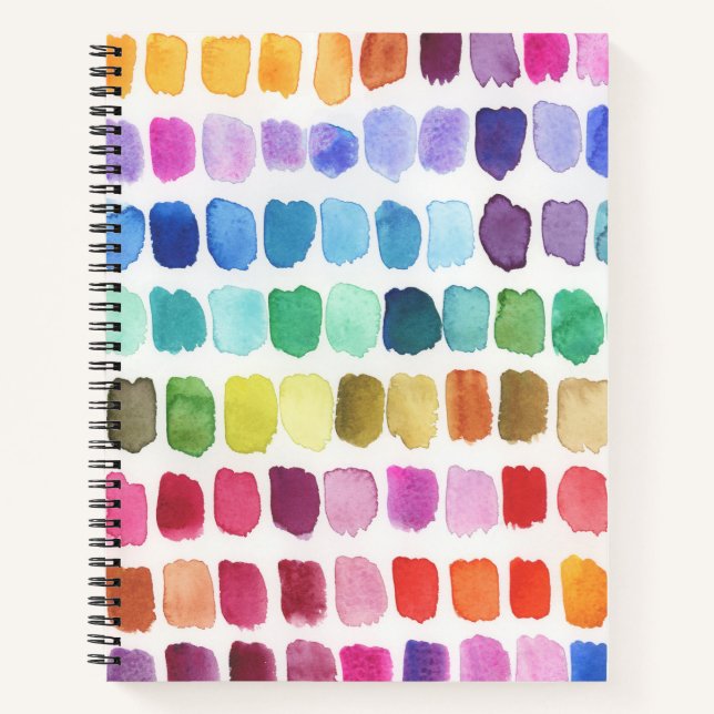 Joyful Palette of Colours - Summer Notebook (Front)