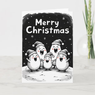 Joyful Pebble Family Christmas Card