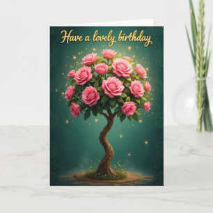 Joyful Pink Blossoms Card
