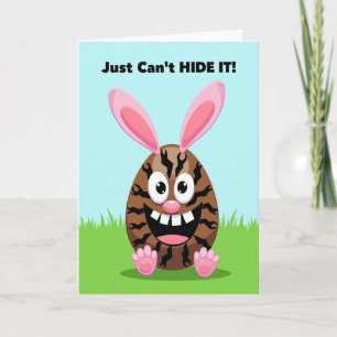 Joyful Rabbit Message Card
