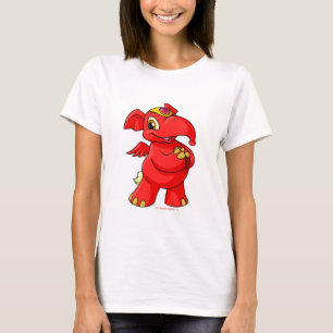 Joyful red Elephante T-Shirt