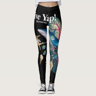 Joyful Reefshark Leggings