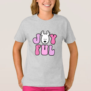 Joyful retro Christmas holiday T-Shirt