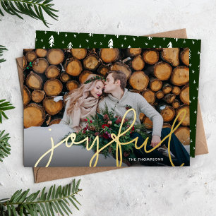 Joyful Script Photo Overlay