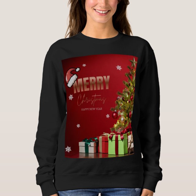 “Joyful Season Christmas Shirt” Sweatshirt (Front)