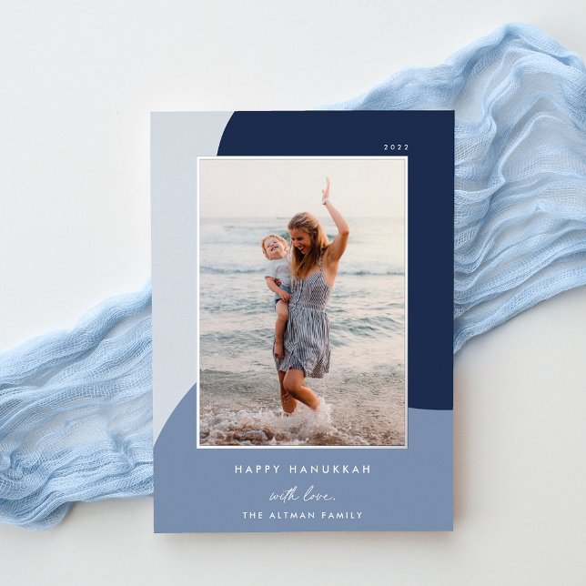 Joyful Shades Vertical Photo Hanukkah Silver (Creator Uploaded)