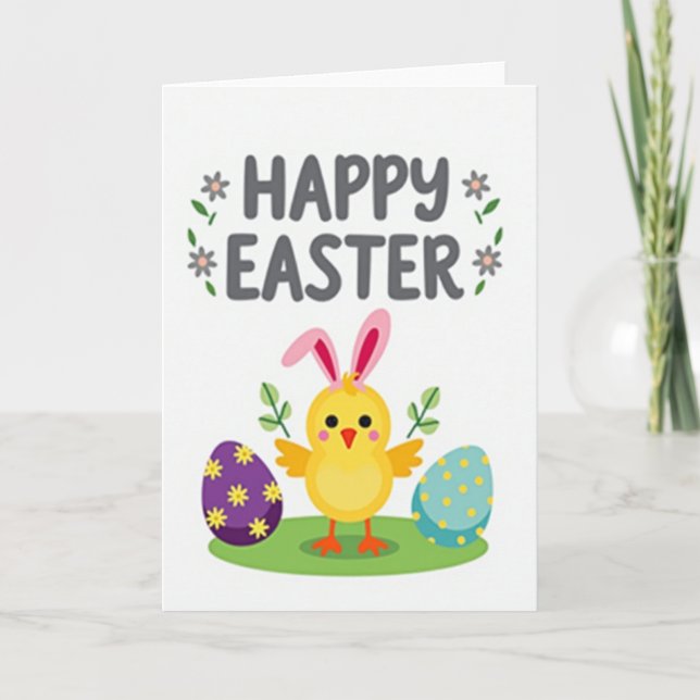Joyful Spring Avian Card (Front)