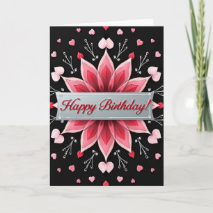 Joyful Starburst Bloom Card