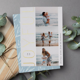 Joyful Trio   Modern 3 Photo Collage