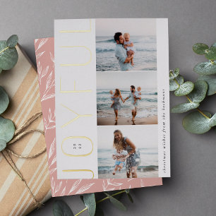 Joyful Trio Modern 3 Photo Collage