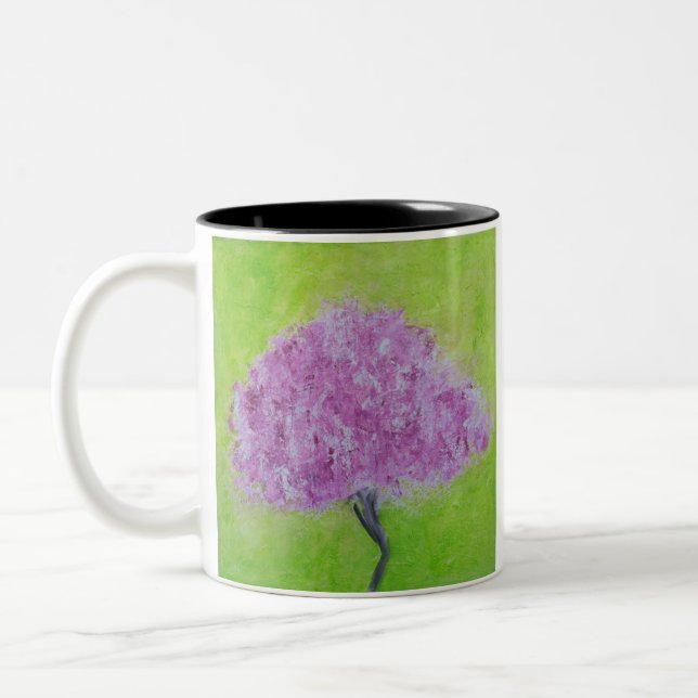 Joyful Two-Tone Coffee Mug (Left)