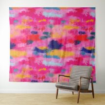 Joyful Vibrant Abstract Pink