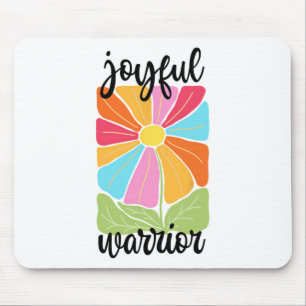 Joyful Warrior Kamala Harris Tim Wheimer 2024 Elec Mouse Pad