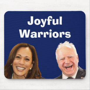 Joyful Warriors Harris and Walz Mouse Pad