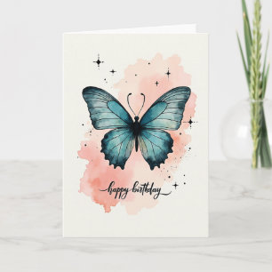 Joyful Watercolor Insect Card