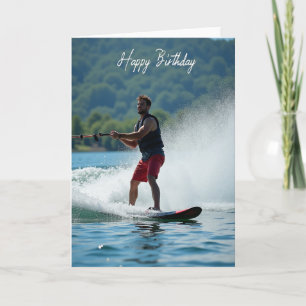 Joyful Watersports Birthday Card