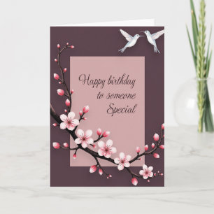 Joyful Winged Birthday Card
