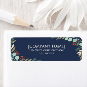 Joyful Wishes Botanical Corporate Holiday
