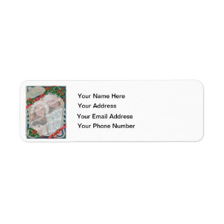 Joyful Yuletide Vintage Christmas Photo Template