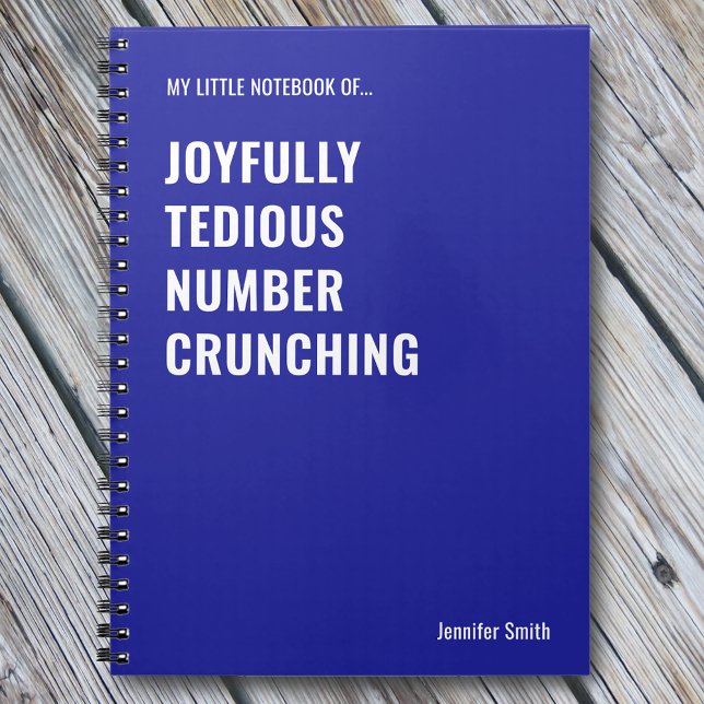 Joyfully Tedious Number Crunching Notebook (Creator Uploaded)