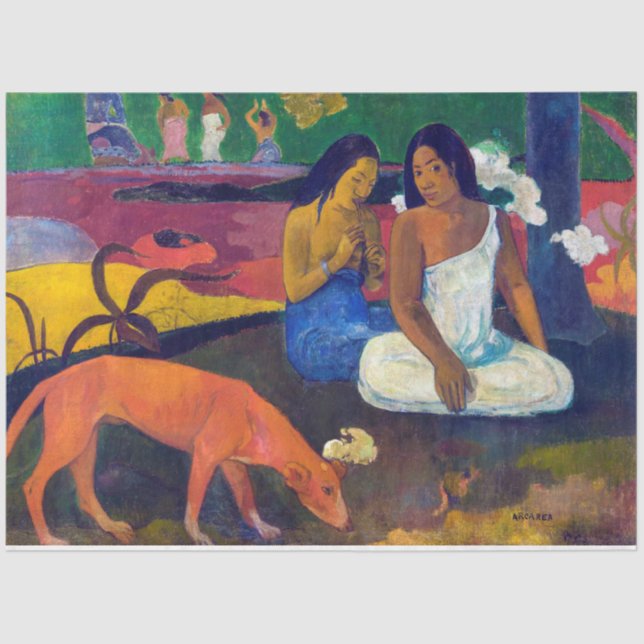 Joyfulness, Gauguin Tissue Paper (Front)