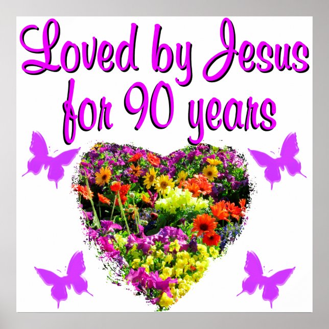 JOYOUS 90 YR OLD POSTER (Front)