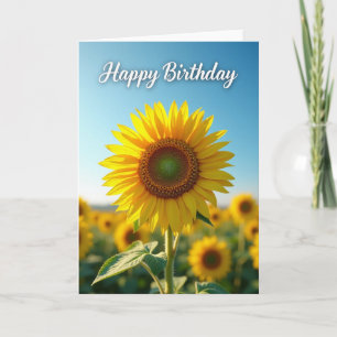 Joyous Bloom Birthday Card