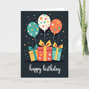 Joyous Blossom Birthday Card