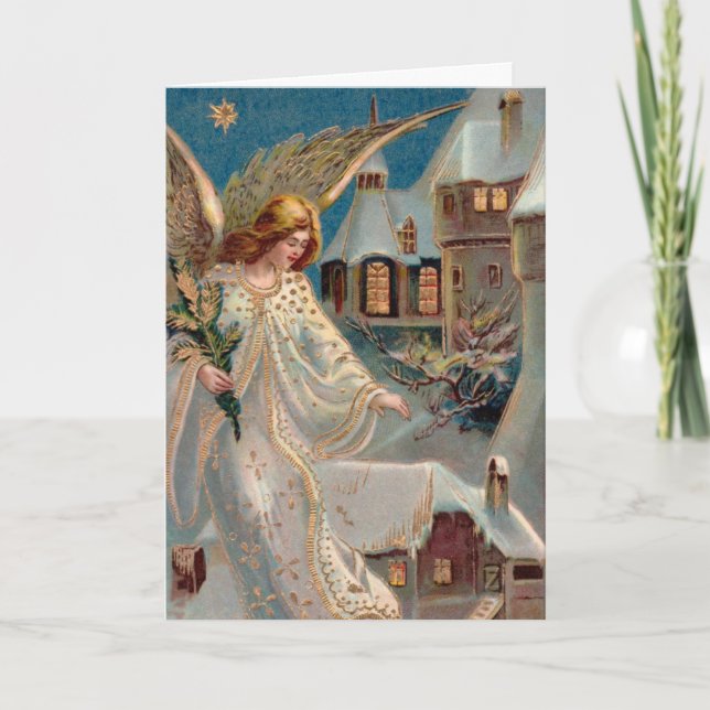 Joyous Christmas Holiday Card (Front)