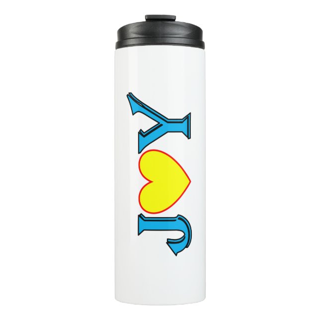 JOYOUS HEART Thermal Tumbler (Front)