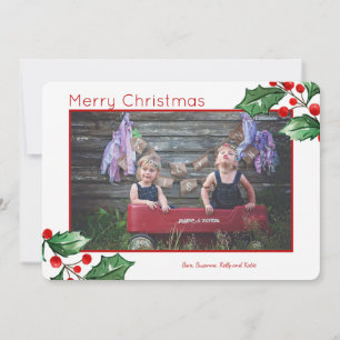 Joyous Holiday Photo Card