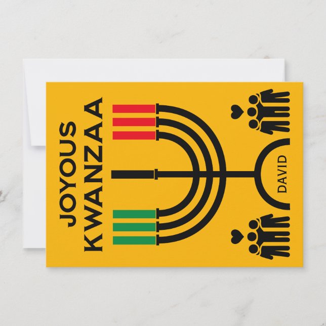Joyous Kwanzaa (Front)