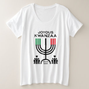 Joyous Kwanzaa Plus Size T-Shirt