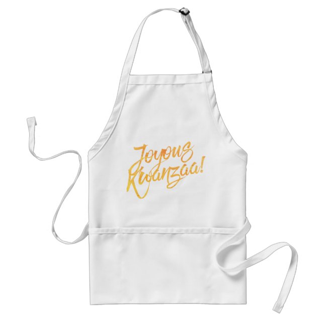 Joyous Kwanzaa Standard Apron (Front)